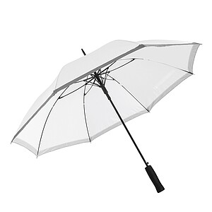 Automatic stick umbrella, white