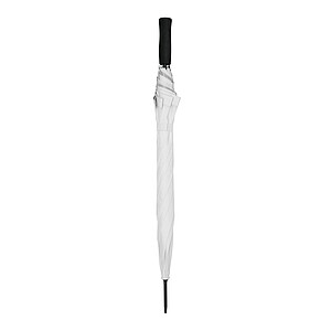 Automatic stick umbrella, white