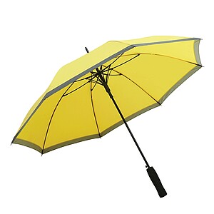 Automatic stick umbrella, yellow