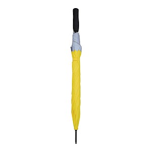 Automatic stick umbrella, yellow