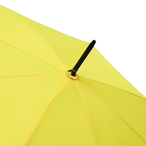 Automatic stick umbrella, yellow