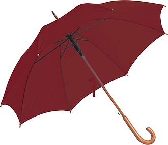 Automatic umbrella, burgundy