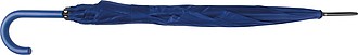 Automatic umbrella, plastic handle, blue