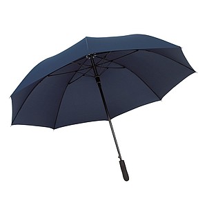 Automatic wind proof umbrella "Passat" with metal shaft,colour navy blue