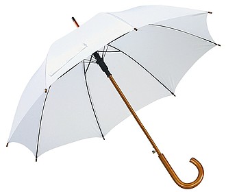 Automatic wooden stick umbrella 