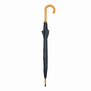 Automatic woodens umbrella, navy