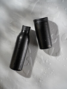 Avira Alix RCS re-steel click tumbler 400ML, black