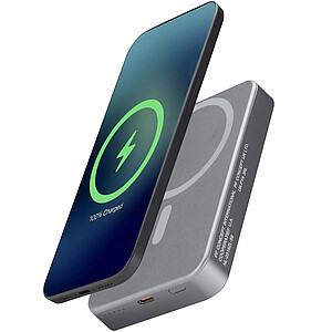 Avis 10.000 mAh RCS recycled aluminium magnetic power bank