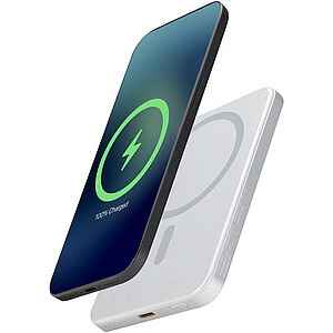 Avis 5000 mAh RCS recycled aluminium magnetic power bank