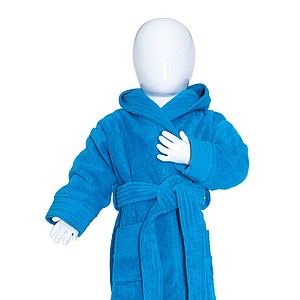 baby Bathrobe 80/92, 340 gr/m2 Turquoise