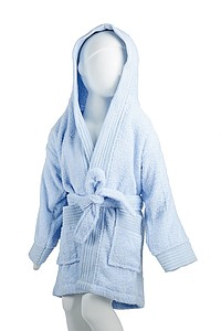 baby Bathrobe 98/110, 340 gr/m2 L.Blue
