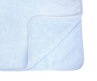 Baby Poncho, lightblue, 450 gr, 55x55cm