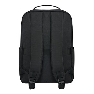 Backpack made of recycled polyester, black