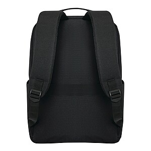 Backpack made of recycled polyester, black