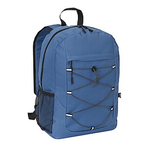 Backpack made of recycled polyester, dark blue