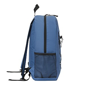 Backpack made of recycled polyester, dark blue