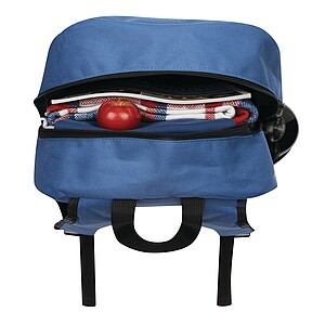 Backpack made of recycled polyester, dark blue