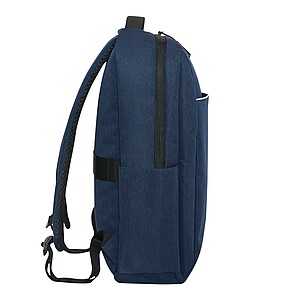 Backpack made of recycled polyester, dark blue
