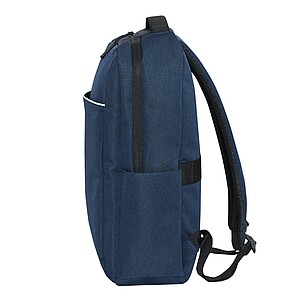 Backpack made of recycled polyester, dark blue