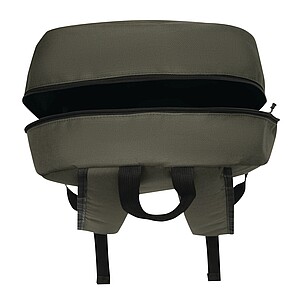 Backpack made of recycled polyester, dark green