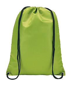 Backpack "Town" with 2 carrying handles,colour light green