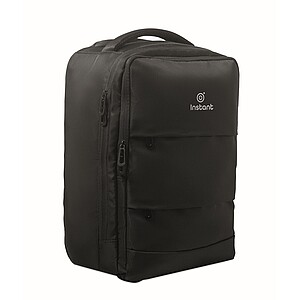 Backpack trolley in 290T RPET, black