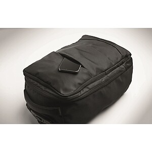 Backpack trolley in 290T RPET, black