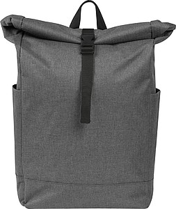 Backpack with colored applications