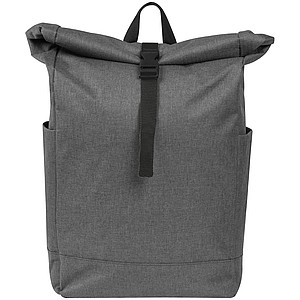 Backpack with colored applications