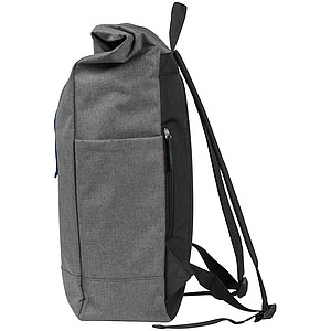 Backpack with colored applications