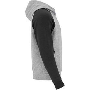 Badet kids two-tone hoodie, heather grey