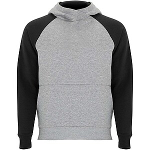 Badet kids two-tone hoodie, heather grey