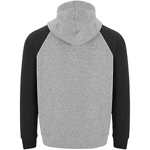 Badet kids two-tone hoodie, heather grey