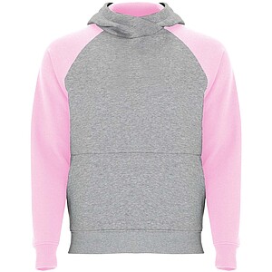 Badet kids two-tone hoodie, heather grey