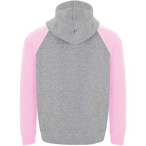 Badet kids two-tone hoodie, heather grey