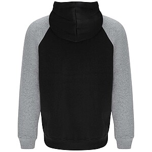 Badet kids two-tone hoodie, solid black
