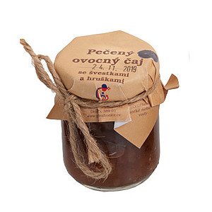baked tea 55g, plum with pear