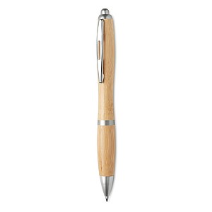 Ball pen in ABS and bamboo