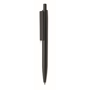Ball pen in recycled ABS, black