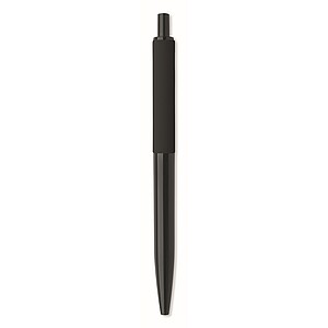 Ball pen in recycled ABS, black