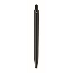 Ball pen in recycled ABS, black