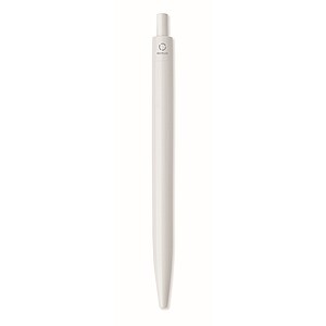 Ball pen in recycled ABS, white