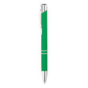 Ball pen in rubberised finish
