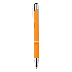 Ball pen in rubberised finish