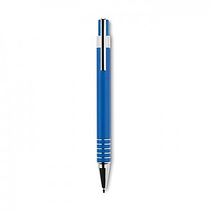 Ball pen set in metal box, blue