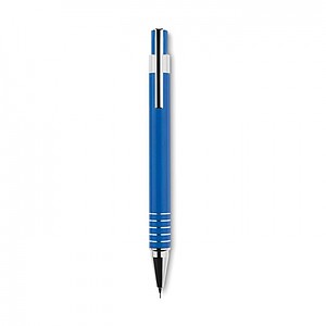 Ball pen set in metal box, blue
