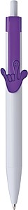 Ball pen with clip hands 2D