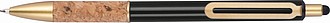 Ball pen with cork grip zone