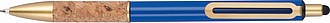 Ball pen with cork grip zone