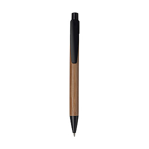 Ballpen with bamboo barrelBlack
